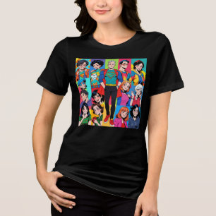 Camiseta Estilo de banda desenhada fantasia