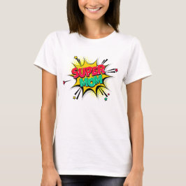Camiseta Estilo de banda desenhada Pop Arte Retro Amarelo A