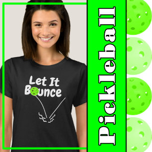 Camiseta Estilo de Bateria Deixando que Saltasse Verde Pers