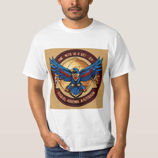 Camiseta "Estilo de Bomba-Sticker" "Personalidade de Patchw (Frente)