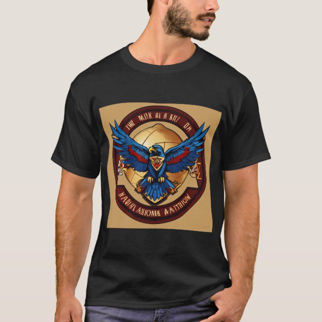 Camiseta "Estilo de Bomba-Sticker" "Personalidade de Patchw (Frente)