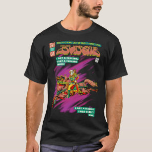 Camiseta Estilo de Capa de Quadrinhos do Budgie