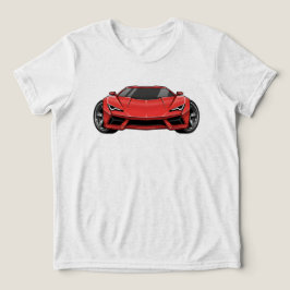 Camiseta Estilo de Carro Toon