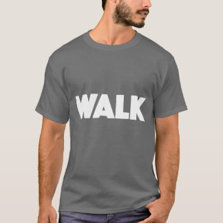 Camiseta Estilo de citação de caminhada menino