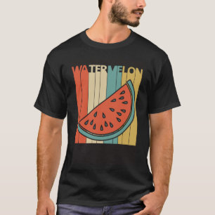 Camiseta Estilo de colheita Fruta de Melancia Cóta