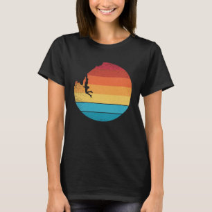 Camiseta Estilo de colheita retrô Rock Clima 5