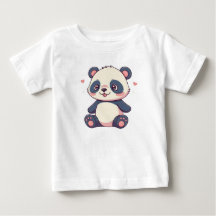 Estilo de desenho animado bonito kawaii baby panda