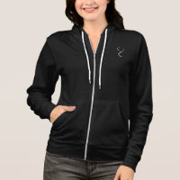 ESTILO DE DESIGN DO CORAÇÃO DAS MULHERES HOODIE