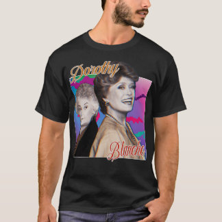 Camiseta Estilo de Design gráfico Dorothy Blanche 80s