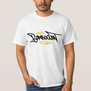 Camiseta Estilo de etiqueta de Grafite Bomboclaat Unisex Re