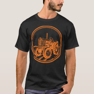 Camiseta Estilo de Fazenda Trator Alis Chalmers Wd45 Vintag