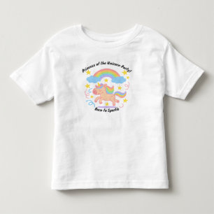 Camiseta Estilo de Giz de Cera Editável – Unicórnio Sonho B