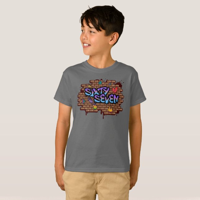 Camiseta Estilo de Grafite 67 (Frente Completa)