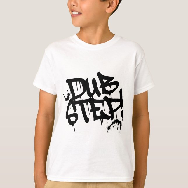 Camiseta Estilo de Grafite de Dubstep (Frente)