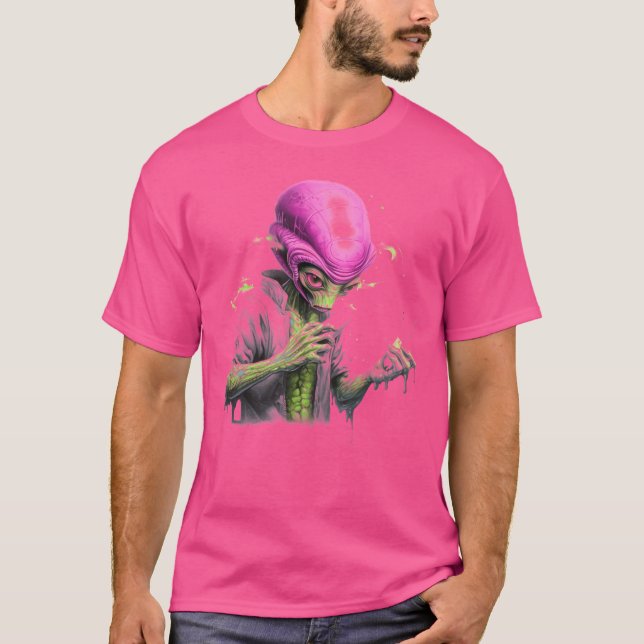 Camiseta Estilo De Grafite Fora Deste Mundo (Frente)