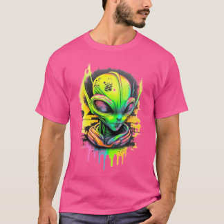 Camiseta Estilo De Grafite Fora Deste Mundo