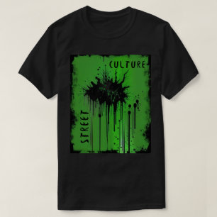 Camiseta Estilo de Grunge da Cultura de Rua