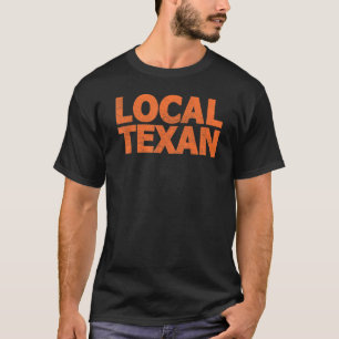 Camiseta Estilo de Grunge Negrito Dizendo que eu sou um tex