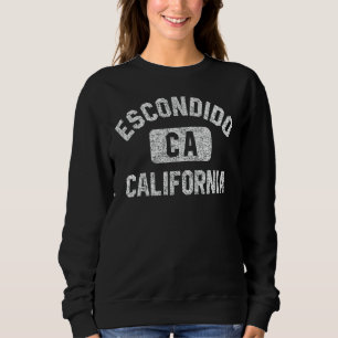 Camiseta Estilo de Gym da Califórnia em Escondido Ca Branco
