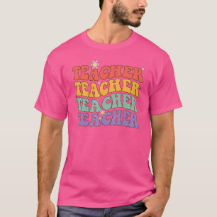 Camiseta Estilo de Hippie Retroativo do Professor Gráfico C
