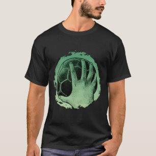 Camiseta Estilo de Jogador de Handebol Para Fãs de Handebol