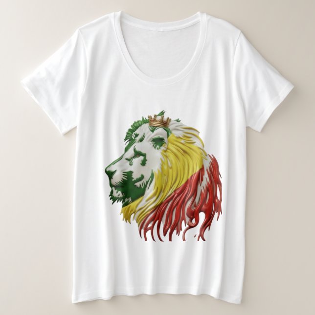 CAMISETA ESTILO DE LION KING (Frente do Design)