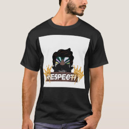 Camiseta Estilo de Logotipo Minimalista Camisa-T Masculina