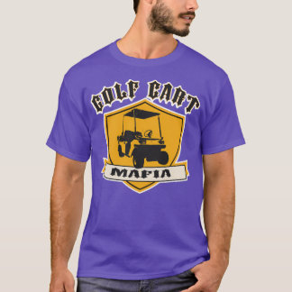 Camiseta Estilo de Máfia de Carrinho de Golf