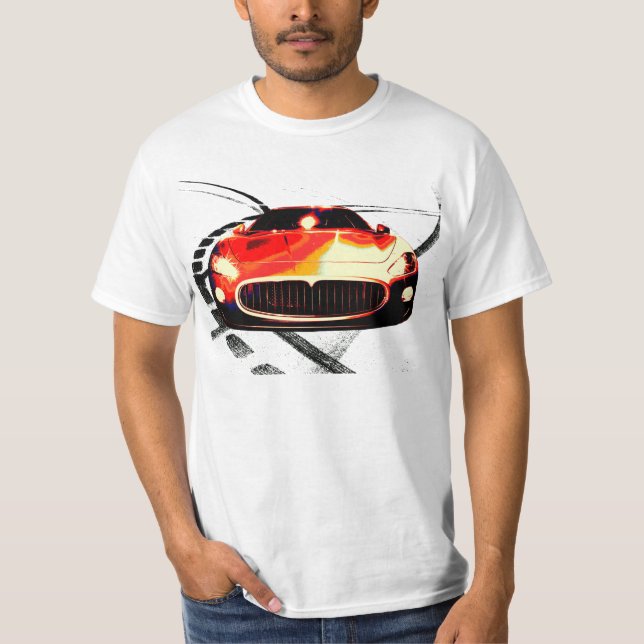 Camiseta Estilo de Maserati (Frente)