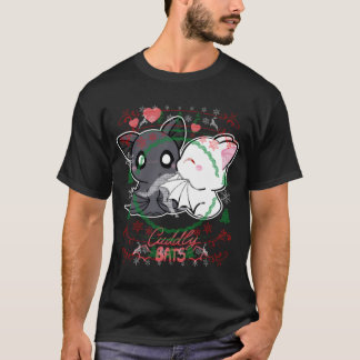 Camiseta Estilo de Natal Feio Garota Cowgirl Andando no Xma