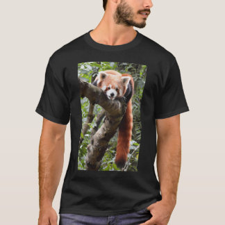 Camiseta Estilo de Panda Vermelha de Refrigeração