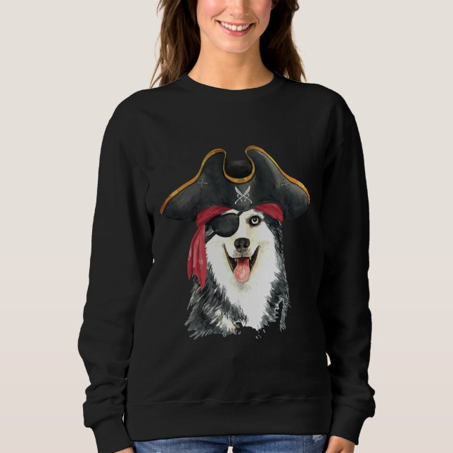 Camiseta Estilo de Pirata do rouco (Frente)