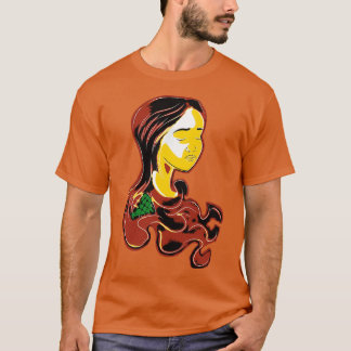 Camiseta Estilo de registro de vinheta de arte retrorreflec