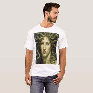 Camiseta Estilo de Renascença do Medusa