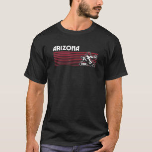 Camiseta Estilo de Retorno de arizona