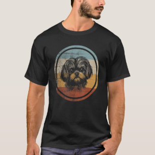 Camiseta Estilo de Retro Cão Maltês