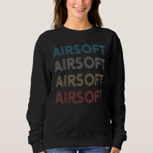 Camiseta Estilo de Retro da Airsoft Vintage Repetido