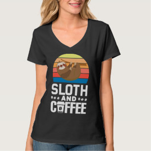 Camiseta Estilo De Retrô De Café E Lama Engraçada