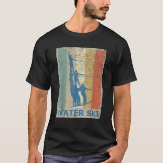 Camiseta Estilo de Retro legal Estilo de Água Esquiar Espor