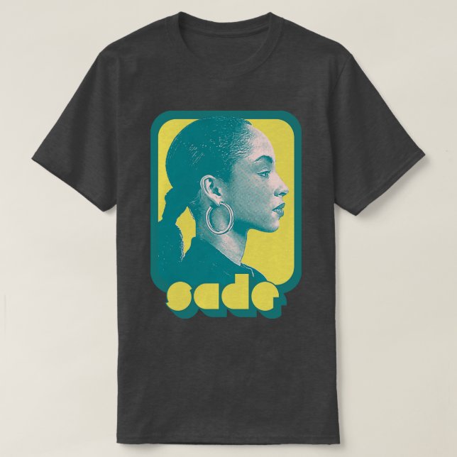 Camiseta Estilo de Retro Sade com Ventilador Original Desig (Frente do Design)