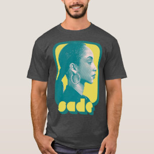 Camiseta Estilo de Retro Sade com Ventilador Original Desig