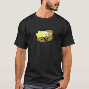 Camiseta Estilo de rua Cidade Simples Belo Dia Olhar