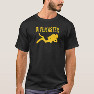 Camiseta Estilo de Sinalizador de Mergulho de Instrutor de 
