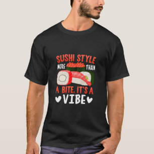 Camiseta Estilo de Sushi Mais do que uma Mordida