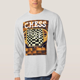 CAMISETA ESTILO DE TABULEIRO DE XADREZ