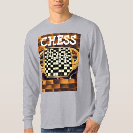 CAMISETA ESTILO DE TABULEIRO DE XADREZ