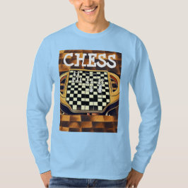 CAMISETA ESTILO DE TABULEIRO DE XADREZ