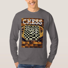 CAMISETA ESTILO DE TABULEIRO DE XADREZ