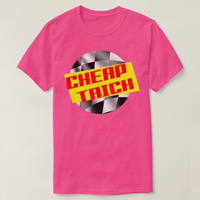 Camiseta Estilo de Tempos Rápidos Baratos TSirt (Frente do Design)