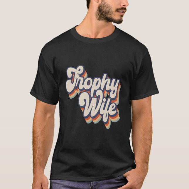 Camiseta Estilo de Troféu (Frente)
